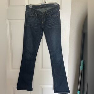 GUESS Women's Indigo Boot Low Jeans